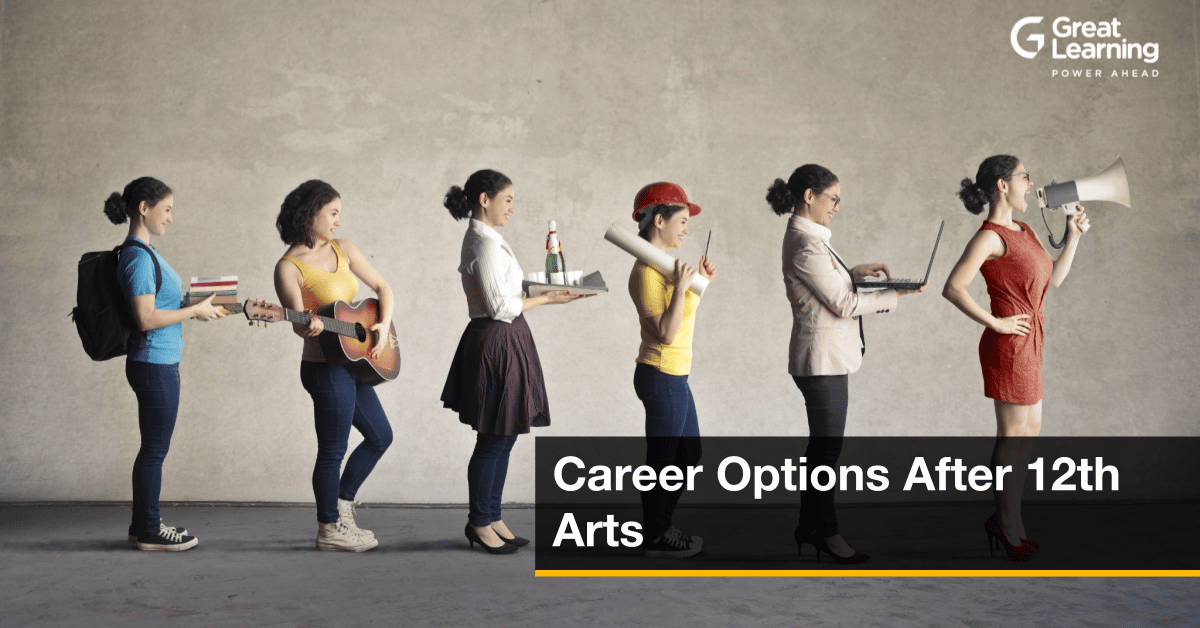 career options after 12th arts